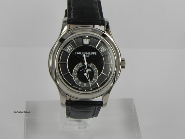 Patek Philippe ANNUAL CALENDAR MOONPHASE WHITE GOLD WATCHES 2
