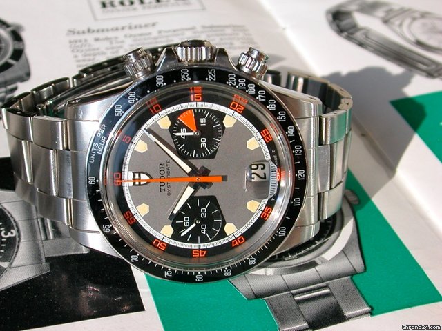 replica Tudor/ Chronograph Ref.7031 "Home Plate" Porsche Chrono WATCHES 1