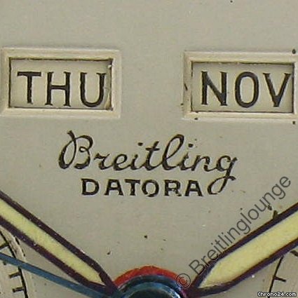 Breitling Datora 784 18 Kt Gold Dato-Compax WATCHES 2