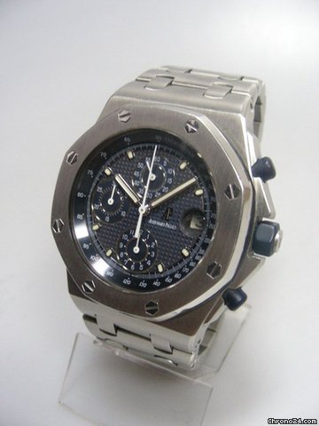 Audemars Piguet Off Shore chronographe full steel/complet acier cadran bleu/bleu dial WATCHES 2