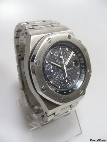 replica Audemars Piguet Off Shore chronographe full steel/complet acier cadran bleu/bleu dial WATCHES 1