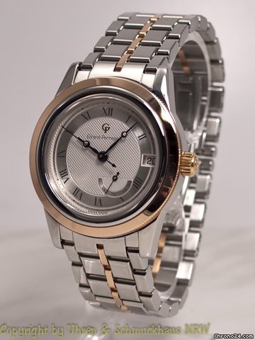 Girard Perregaux GP 90 POWERRESERVE STAHL/ROSEGOLD WATCHES 2