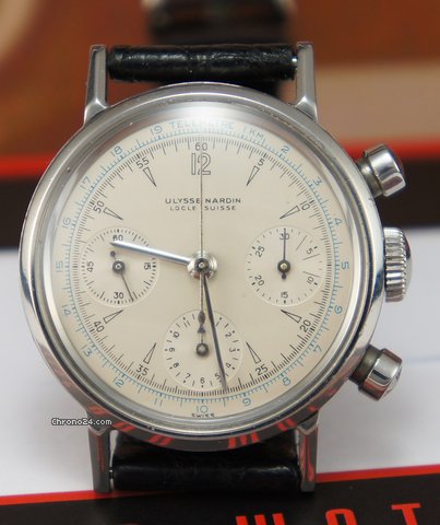 Ulysse Nardin chrono anti slide pushers rare vintage WATCHES 2