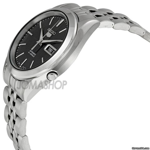 Seiko 5 Black Dial Stainless Steel Mens Watch SNKL23 WATCHES 2