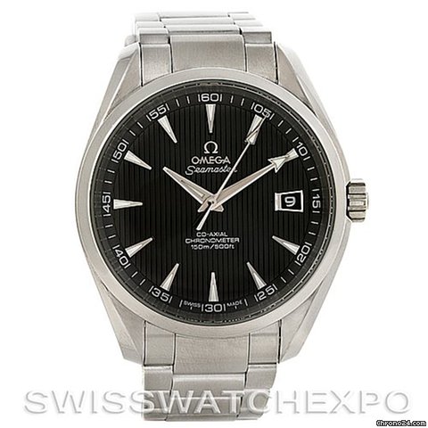 Omega Seamaster Aqua Terra Mens Steel Watch WATCHES 2