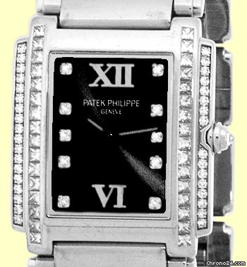 Patek Philippe Lady's 18K White Gold Diamond Twenty-4 WATCHES 2