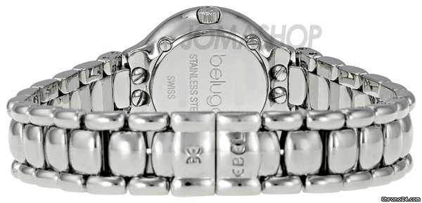 replica Ebel Beluga Blue Dial Stainless Steel Ladies Watch 1214907 WATCHES 1