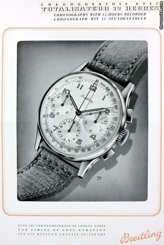 Breitling Premier Tricompax Gygax Chronograph 734 18 Kt Rot-Gold WATCHES 2