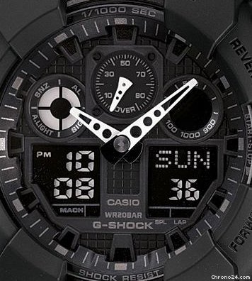 Casio GA-100-1A1ER G-Shock horloge BLACK WATCHES 2