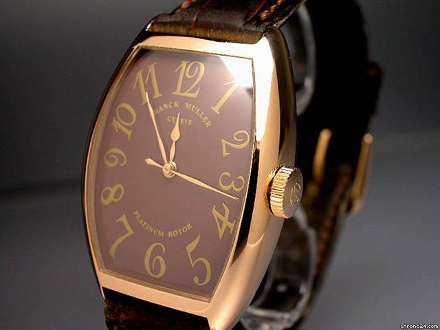 replica Franck Muller "PLATINUM ROTOR"5850 SC Master of Complications, 18K/750 RG WATCHES 1 