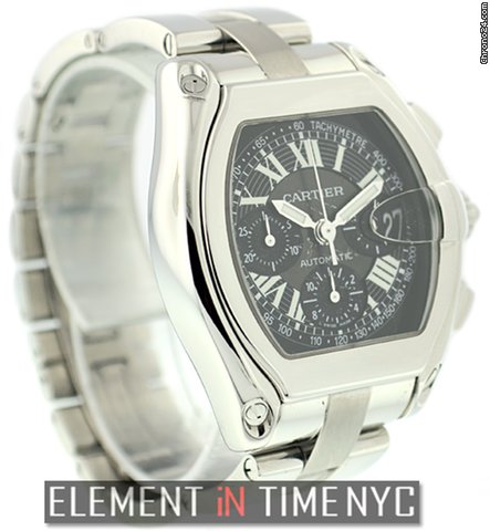 Cartier Roadster Chronograph 40mm Black Dial W62007X6 WATCHES 2