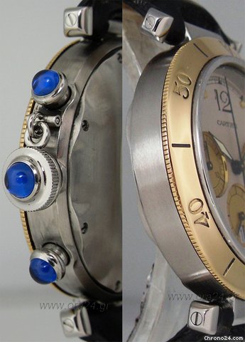 Cartier Pasha de Cartier Chronograph Gold/Steel WATCHES 2