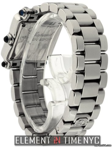 replica Chopard Happy Sport Classic Square 5 Floating Diamonds WATCHES 1