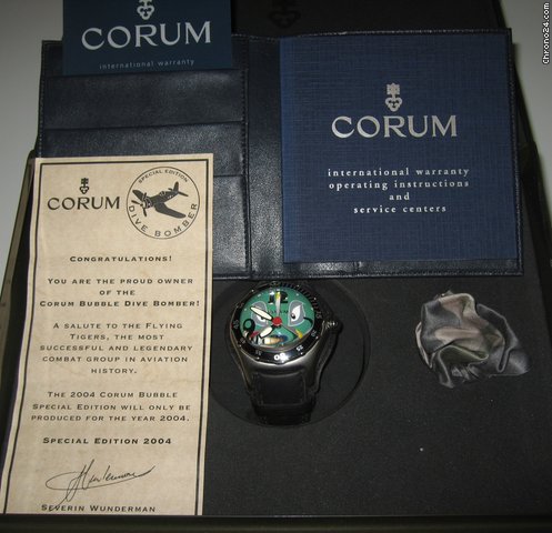 Corum BUBBLE DIVE BOMBER WATCHES 2
