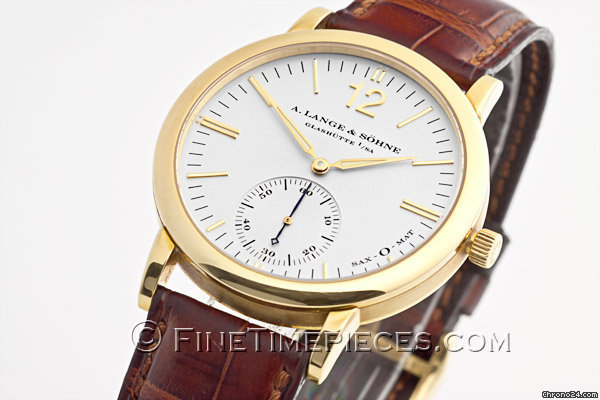 A. Lange & Sohne Langematik SAX-O-MAT Gelbgold - 301 . 021 WATCHES 2
