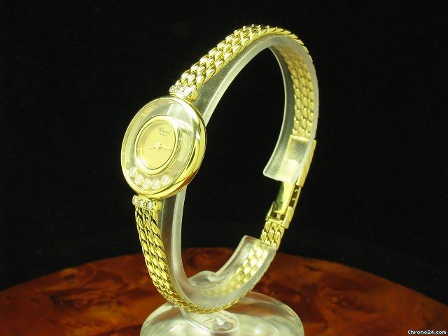 Chopard Happy Diamonds 18kt Gold Damenuhr Mit Brillant Besatz WATCHES 2