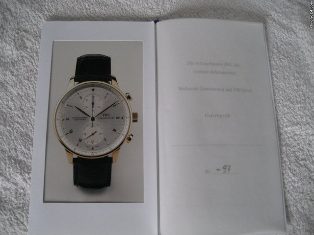 replica IWC Portugieser Gold WATCHES 1