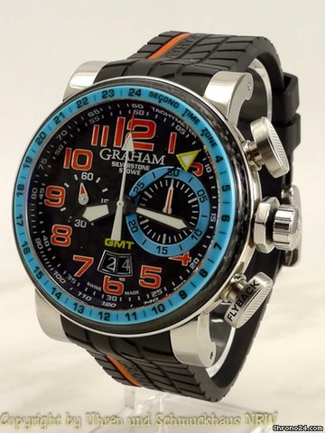Graham SILVERSTONE STOWE GMT WATCHES 2