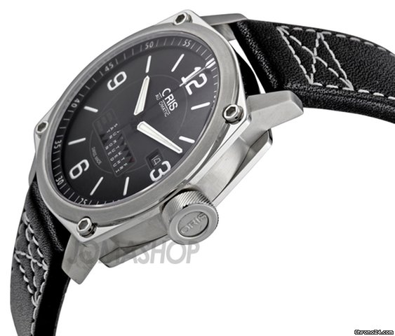 Oris BC4 Retrograde Day Black Dial Automatic Mens Watch 735-7617-4164LS WATCHES 2