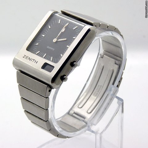 Zenith Time Command 'Futur' LED 1970s Vintage WATCHES 2