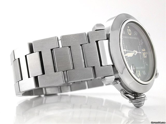 Cartier "PASHA C" Edelstahl Automatik WATCHES 2