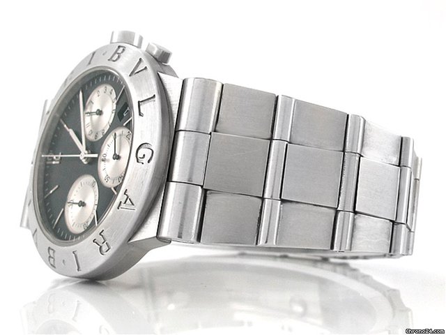 replica Bulgari "DIAGONO" Edelstahl Quarz WATCHES 1