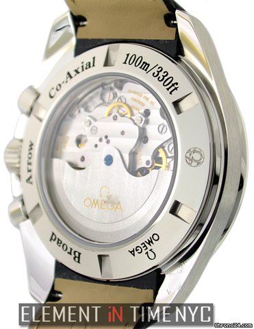 replica Omega Speedmaster Broad Arrow Chronograph Silver Dial NIB WATCHES 1