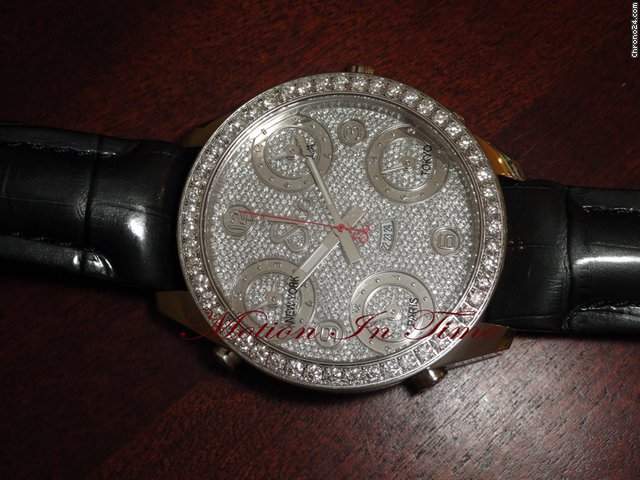 replica Jacob & Co. FIVE TIMEZONE "ALL DIAMOND" 47mm AUTOMATIC SPECIAL EDITION WATCHES 1 