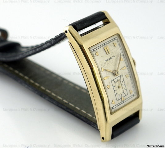 Movado Rectangle 14K WATCHES 2