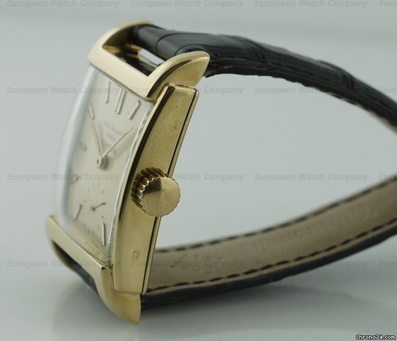 replica Patek Philippe 2476 Rectangular "Bombe" 18K YG WATCHES 1