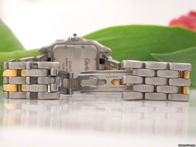 replica Cartier "Panthere" - Stahl/Gelbgold WATCHES 1 