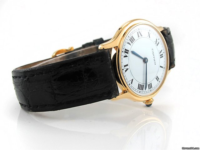 Cartier Damen 750/- Gelbgold Handaufzug WATCHES 2