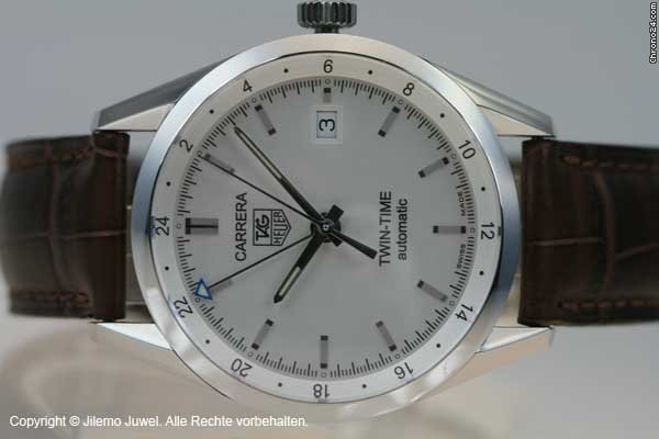 replica TAG Heuer Carrera Twin Time Automatic Edelstahl WATCHES 1 