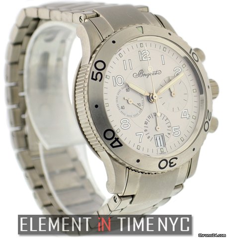 Breguet Type XX Transatlantique Chronograph Silver Dial 39mm WATCHES 2