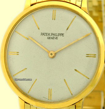 Patek Philippe Vintage Gent's 18K Yellow Gold Round Case Dresswatch WATCHES 2