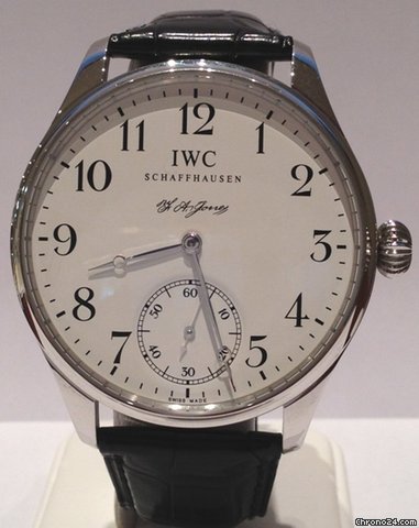 replica IWC Portuguese F.A. Jones - Platinum WATCHES 1