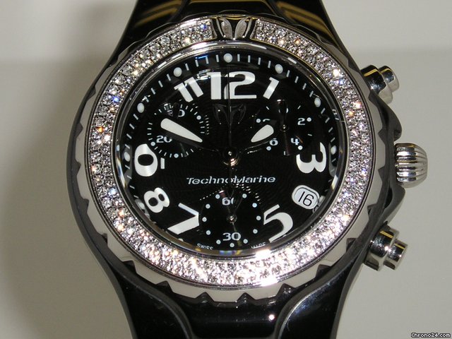 Technomarine Ceramique Diamonds Chrono Black WATCHES 2