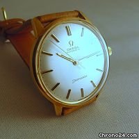 replica Omega vintage seamaster auto solid gold WATCHES 1