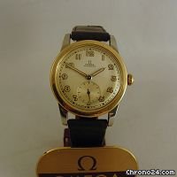 Omega vintage bicolor rare to find automatic WATCHES 2
