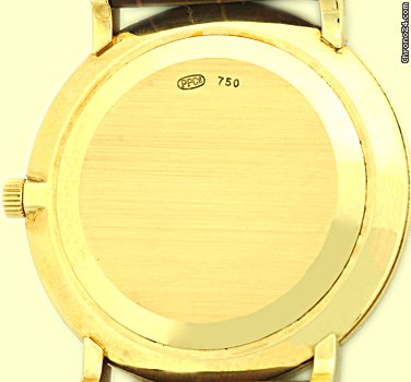 replica Patek Philippe Gent's 18K Yellow Gold # 5022 Officer's Calatrava Strapwatch WATCHES 1
