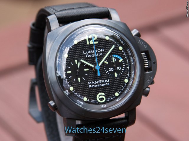 Panerai PAM 332 Luminor 1950 Regatta Rattrapante PVD Special Edition: WATCHES 2
