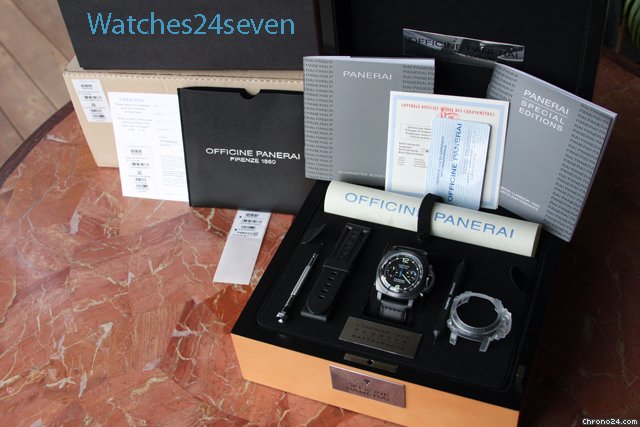 replica Panerai PAM 332 Luminor 1950 Regatta Rattrapante PVD Special Edition: WATCHES 1