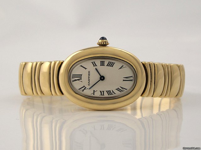 replica Cartier Bagnoire in 18K/750 Gelbgold WATCHES 1