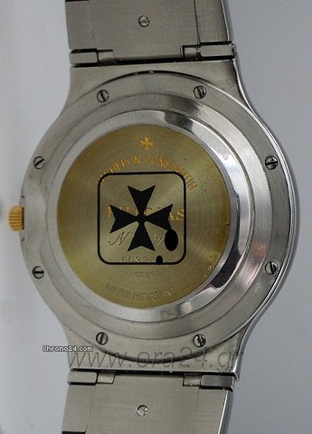 replica Vacheron Constantin Phidias Automatic Date Gold/Steel WATCHES 1