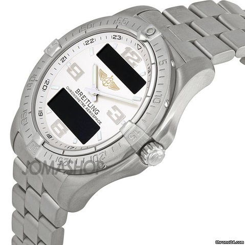 Breitling Aerospace Silver Dial Mens Watch E7936210-G606TI WATCHES 2