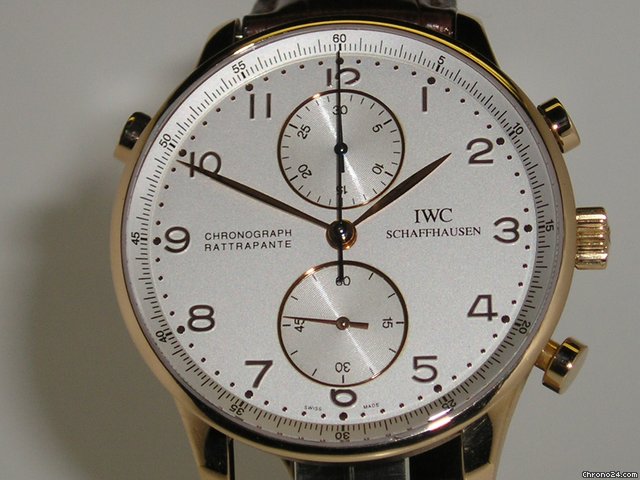 IWC Portugieser Rattrapante. "18K.pinkgold" WATCHES 2