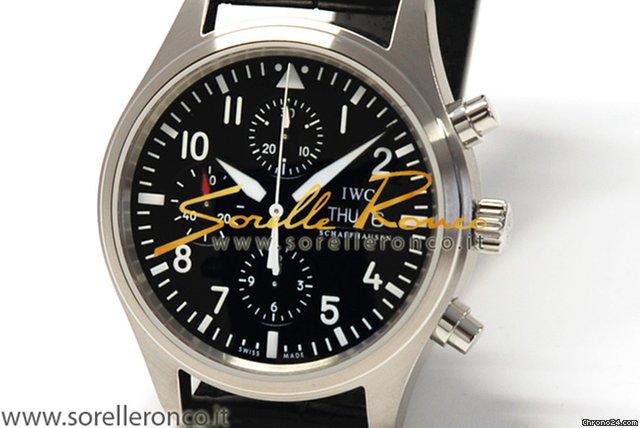 replica IWC Fliegeruhr PILOT'S CHRONOGRAPH 42mm - IW371701 WATCHES 1