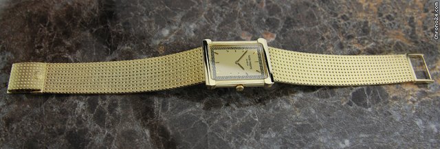 replica Patek Philippe 18k Yellow Gold Gondolo Mechanical Nos Watch WATCHES 1