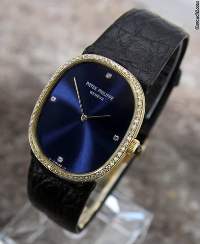 Patek Philippe Ellipse 18k & Diamonds Spectacular Watch WATCHES 2