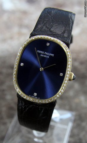 replica Patek Philippe Ellipse 18k & Diamonds Spectacular Watch WATCHES 1